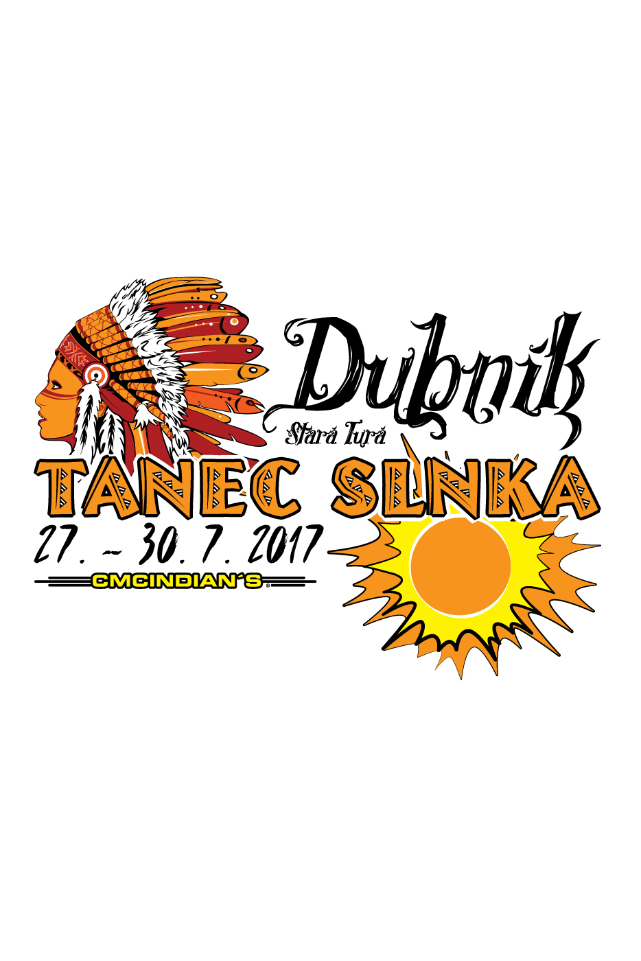 Pamätné tričko Tanec Slnka 2017